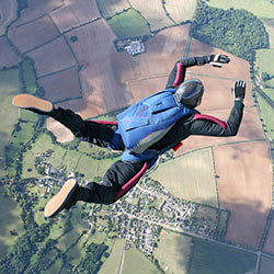 Skydiving, extreme sports and life insurance.